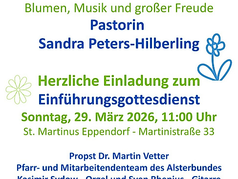 Einführungsgottesdienst Pastorin Sandra Peters-Hilberling