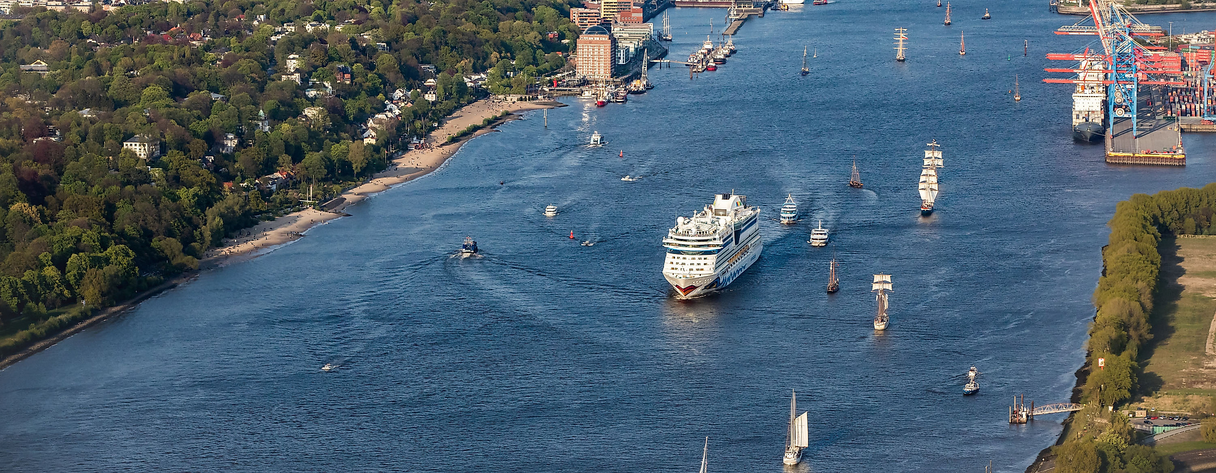Große Auslaufparade