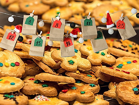 Pocket Church Kekse backen und Adventskalender basteln