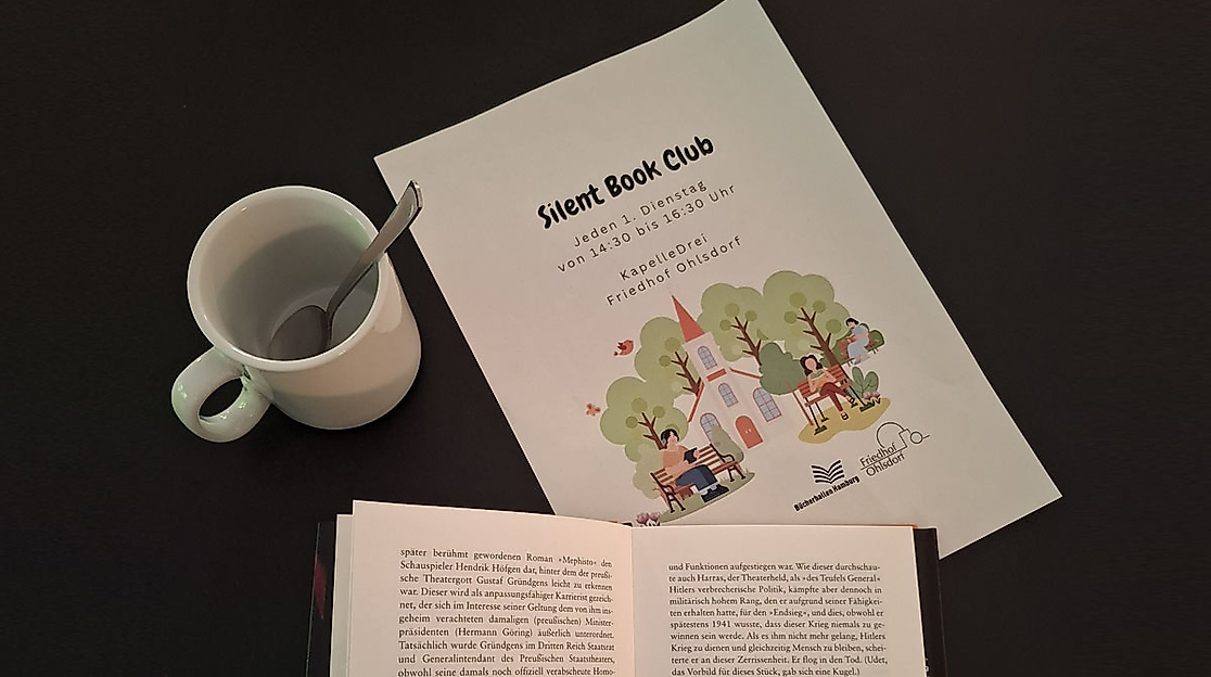 Silent Book Club mit der Bücherhalle Bramfeld
