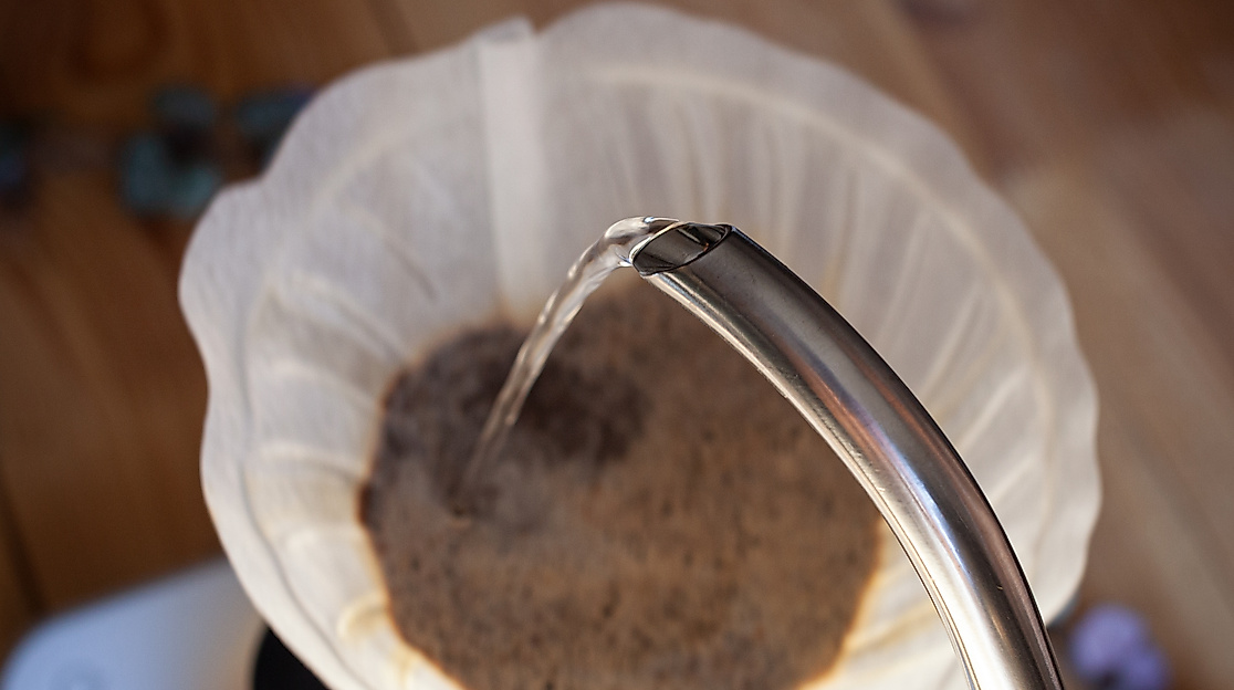 Präzises Kaffeebrühen