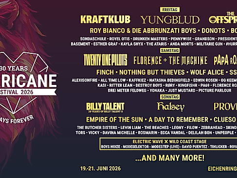 Parkticket | Hurricane Festival 2026