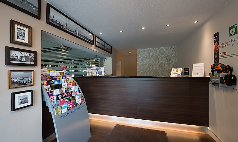 Heikotel - Hotel Wiki (City-Nord) Hamburg: Rezeption