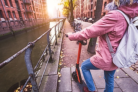eRoller in Hamburg
