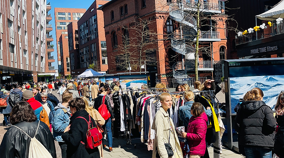 Langschläfer Flohmarkt Überseeboulevard