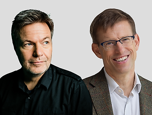 Dr. Robert Habeck, Prof. Dr. Fritz Breithaupt (v.l.n.r.)