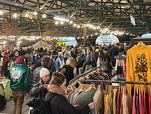 Nachtflohmarkt Gleishalle