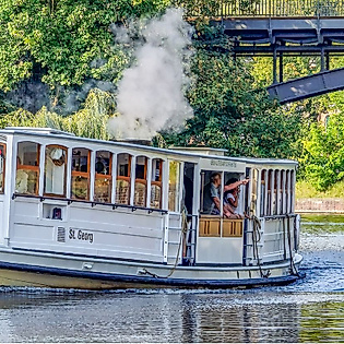 Alster-Rundfahrt mit Rondeelteich