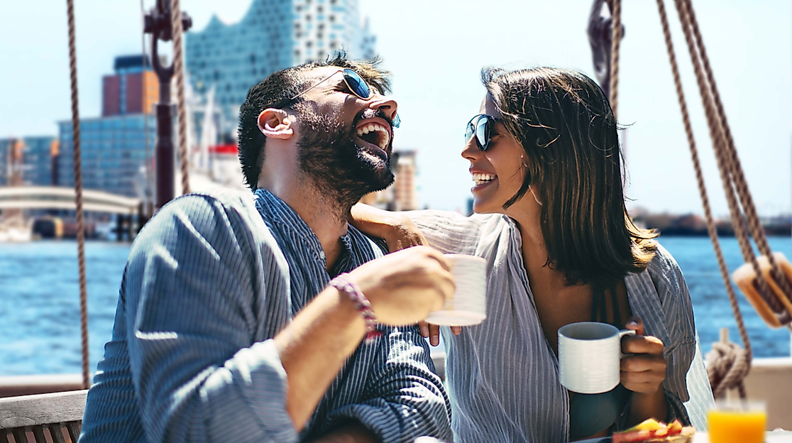 Brunch unter Segeln in Hamburg