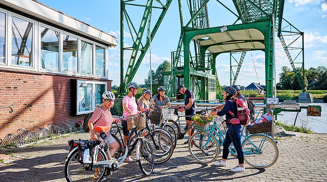 Fahrradtour in Osten und umzu mit anschließendem Kaffeetrinken