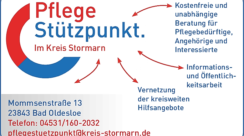 Der Pflegestützpunkt ist eine unabhängige, individuelle und kostenfreie  Beratungsstelle rund um das Thema Pflege
