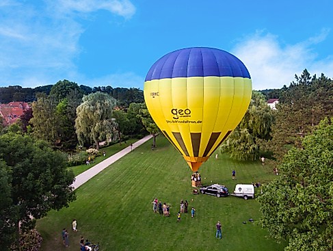 Heißluftballonfahrt