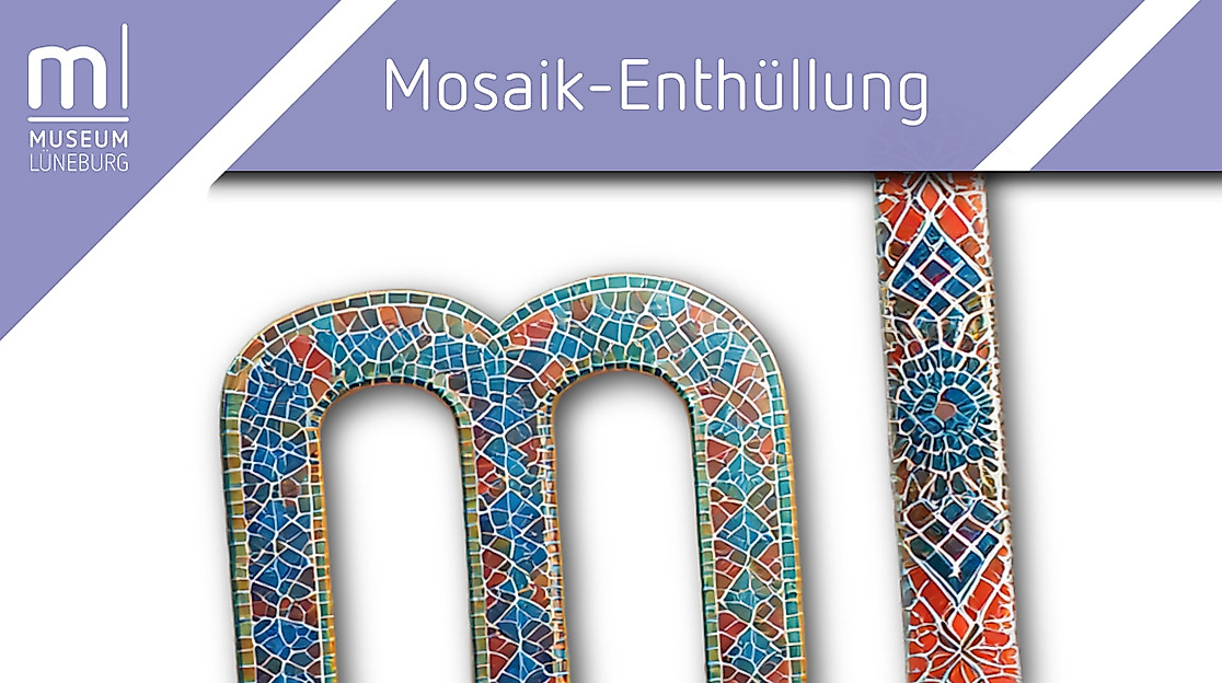 Mosaik-Enthüllung am Museum Lüneburg
