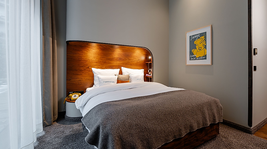 25hours Hotel HafenCity: Zimmer Medium Plus