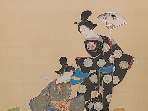 MK&G_InspirationJapan_SlgWalterGebhard_SuzukiKiitsu_Tänzerinnen_Detail_FotoTobiasEckmann