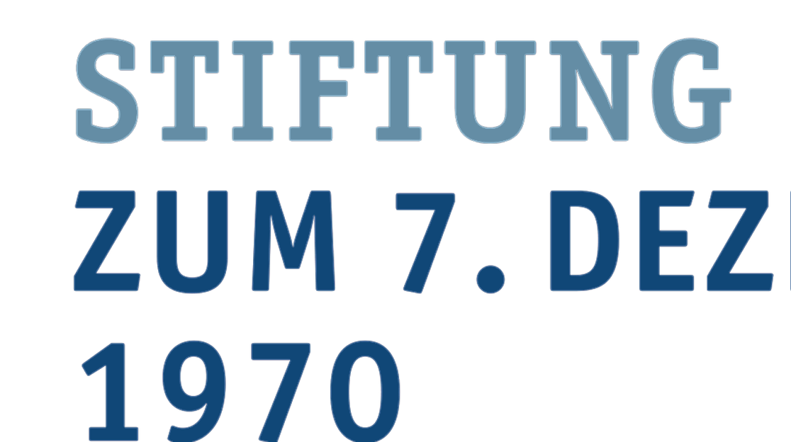 Konzert zur Erinnerung an den Kniefall von Willy Brandt in Warschau am 7. Dezember 1970