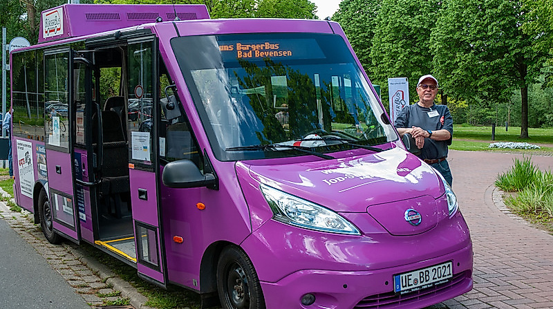 Ausflugsfahrt in die Ellerndorfer Wachholderheide mit dem BürgerBus