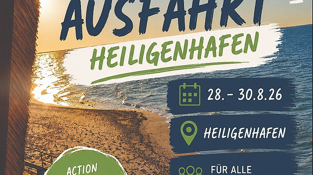Plakat Ausfahrt