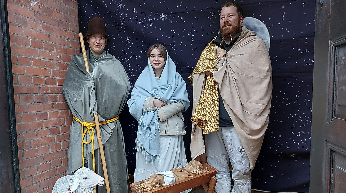 "Die lebendige Krippe" am Adventsaktionstag