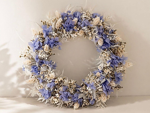 Kreative Auszeit: Trockenblumenkranz-Workshop