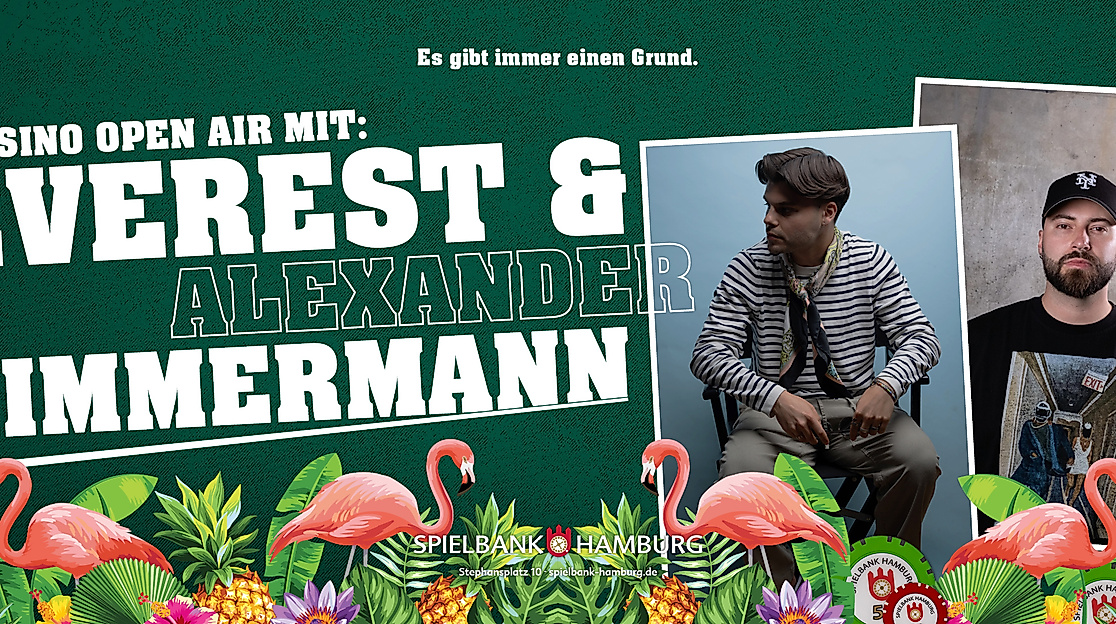 Casino Open Air mit Everest & Alexander Zimmermann