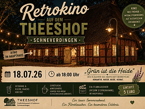 Retrokino auf dem Theeshof