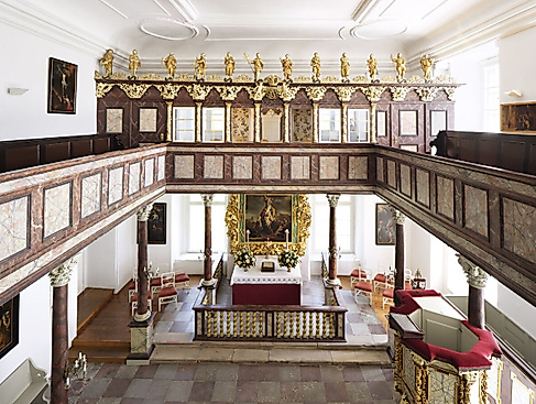 Sonntagsmusik im Schloss. Streicher Duo