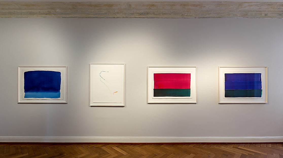 Installation von Knoebel, Rose und Eiben