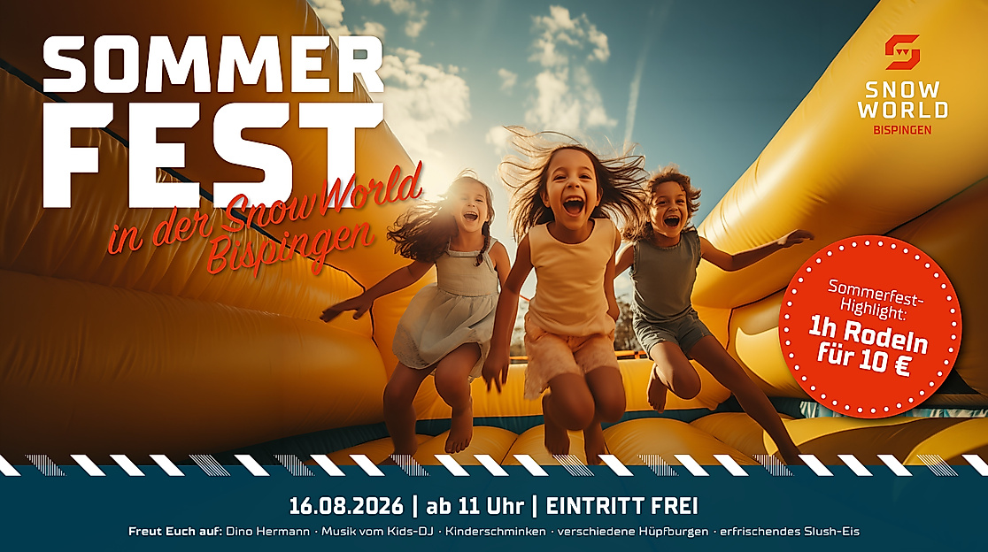 Sommerfest in der SnowWorld