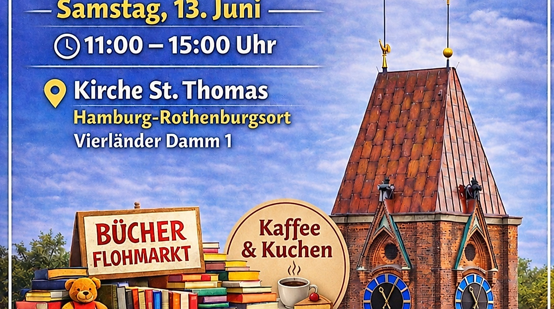 1. Bücherflohmarkt in St.Thomas