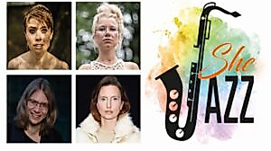 SHE JAZZ - Mit: Ada Brodie, Franzis Lating und Trio Seiltanzen