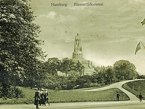 Bismarck-Denkmal um 1915
