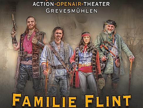 Die Schicksalhaften Begegnungen des Capt`n Flint - Premiere - "Familie Flint - einmal Pirat, immer Pirat"