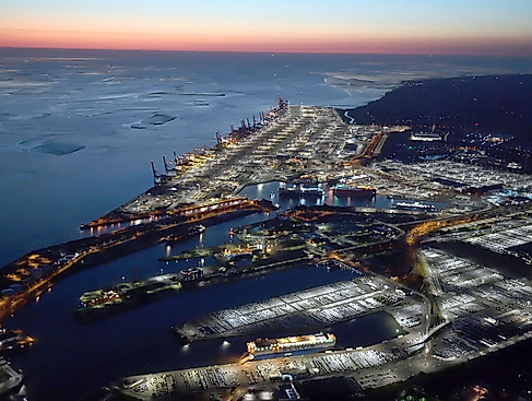 Lichterfahrt mit dem HafenBus