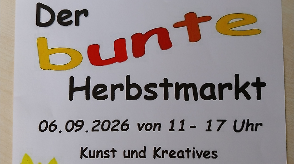 "Der bunte Herbstmarkt"