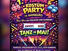 1. Pyjama und Köstüm Party in Hamburg