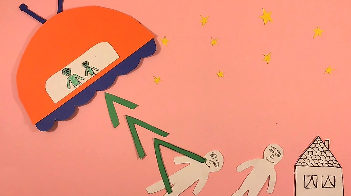 Die Nachrichtenredaktion. Stop-Motion-Experimente.