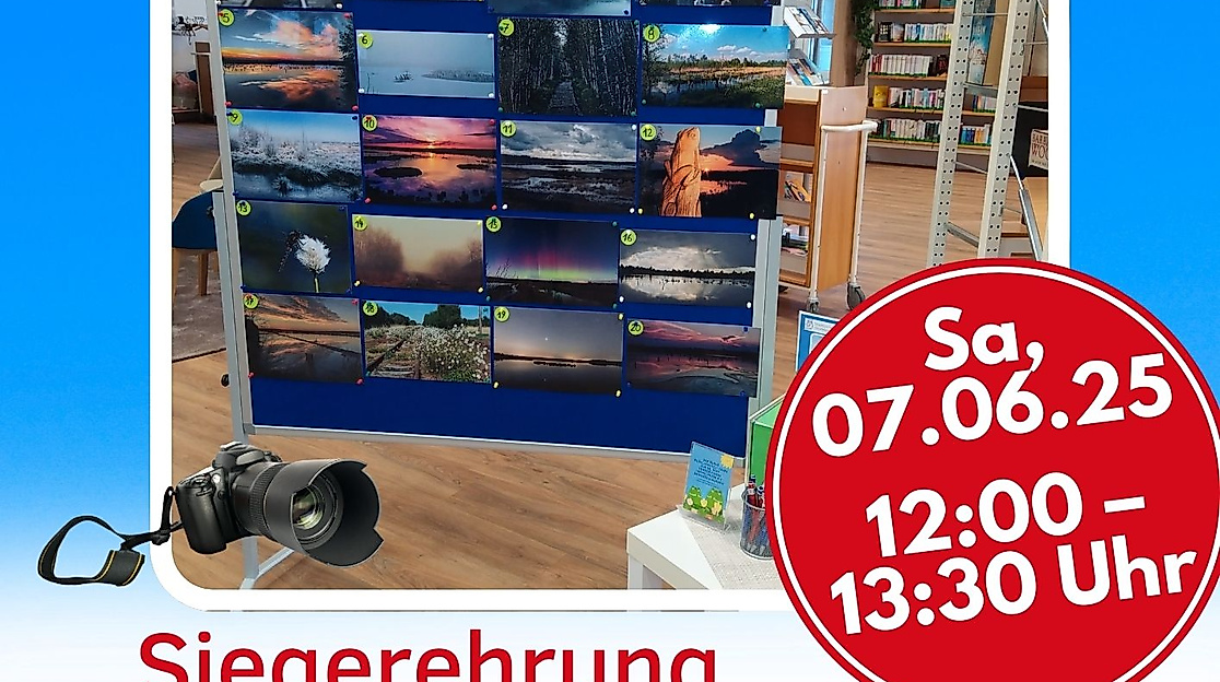 Siegerehrung Fotowettbewerb „Himmelmoor“
