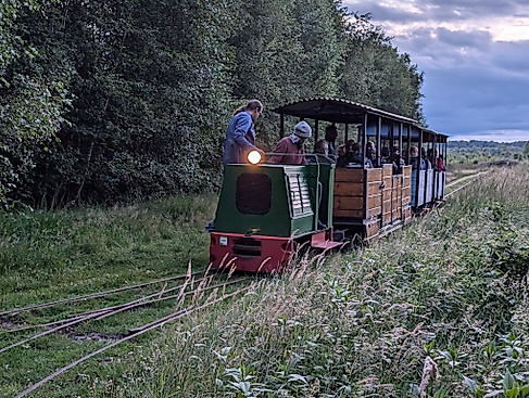Ein Abend für Kinder mit der Torfbahn