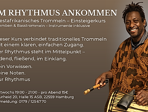 Im Rhythmus ankommen