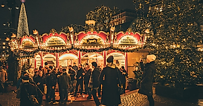 Weihnachtsmarkt Rathausmarkt Hamburg