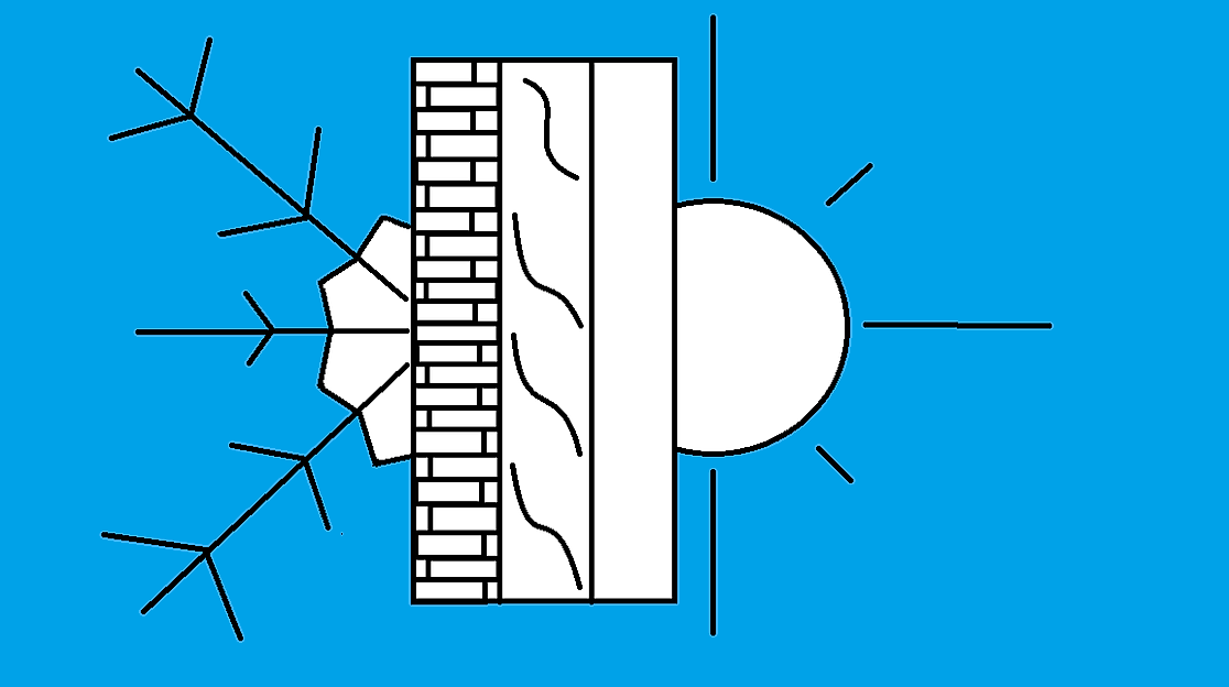 Dämmung Illustration