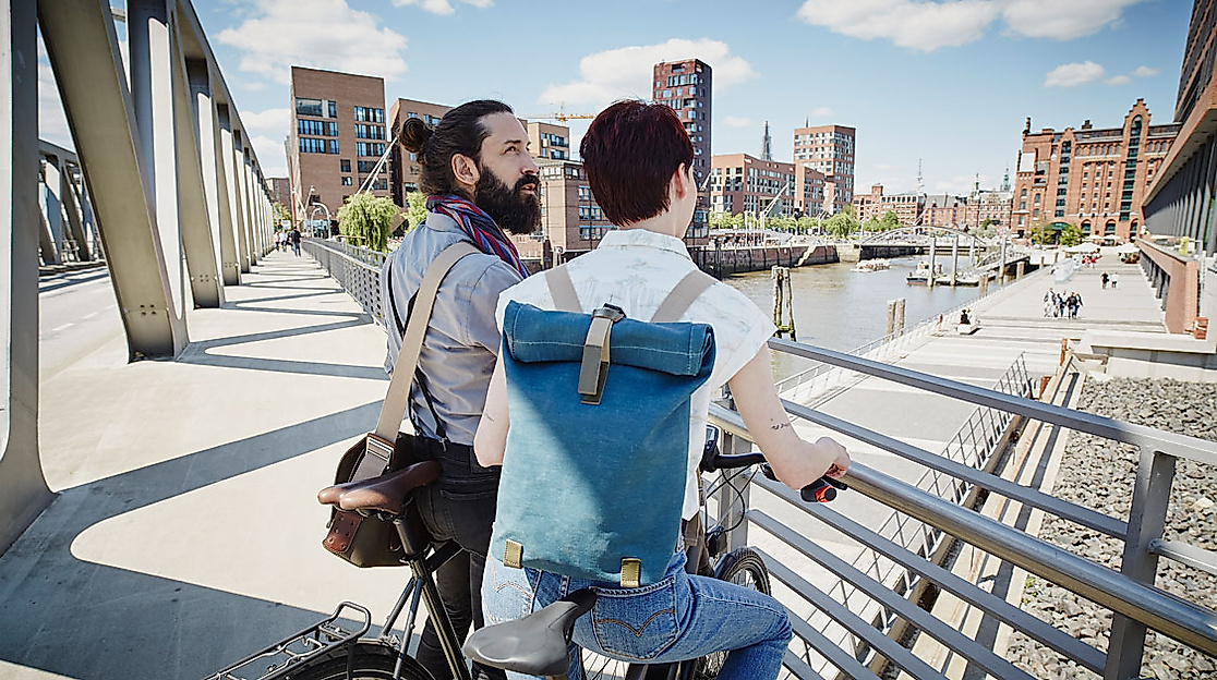 Fahrradausflug in der HafenCity