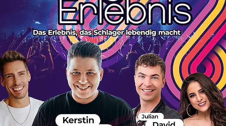 "SchlagerErlebnis" KERSTIN OTT, Norman Langen, Anna Maria Zivkov, Julian David