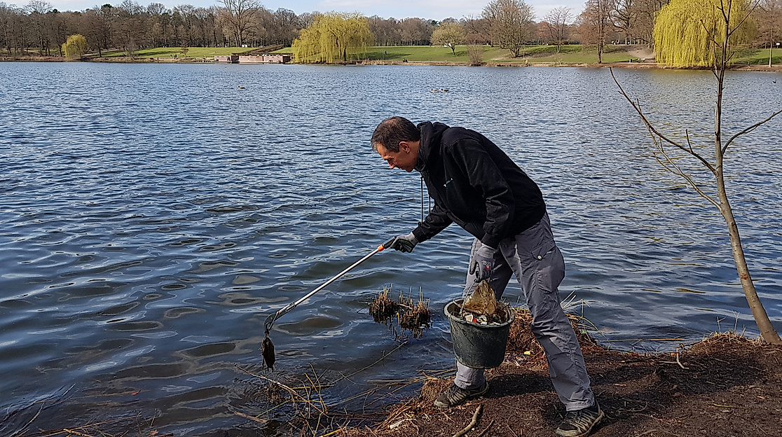 Frühjahrsputz mit dem Neuntöter e. V.