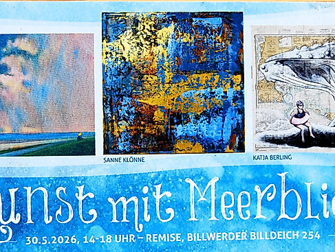 Ausstellung Kunst mit Meerblick