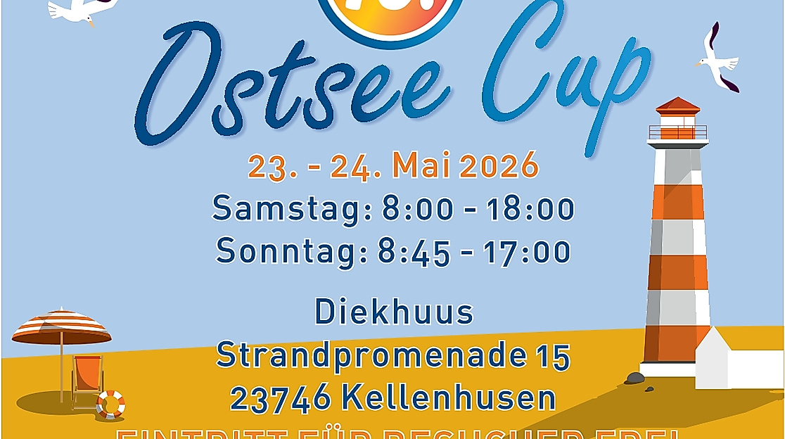 Plakat Ostsee-Cup 2026