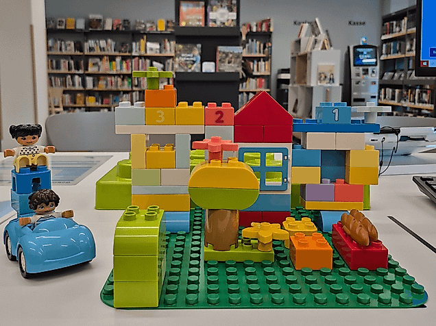 Kleiner LEGO-DUPLO-Nachmittag der Bücherhalle