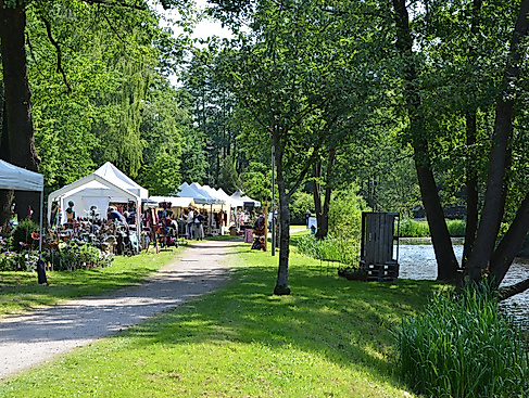 Kunstmeile am Mühlenteich in Sittensen
