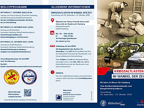 Flyer 80 Jahre Kampfmittelräumdienst 1